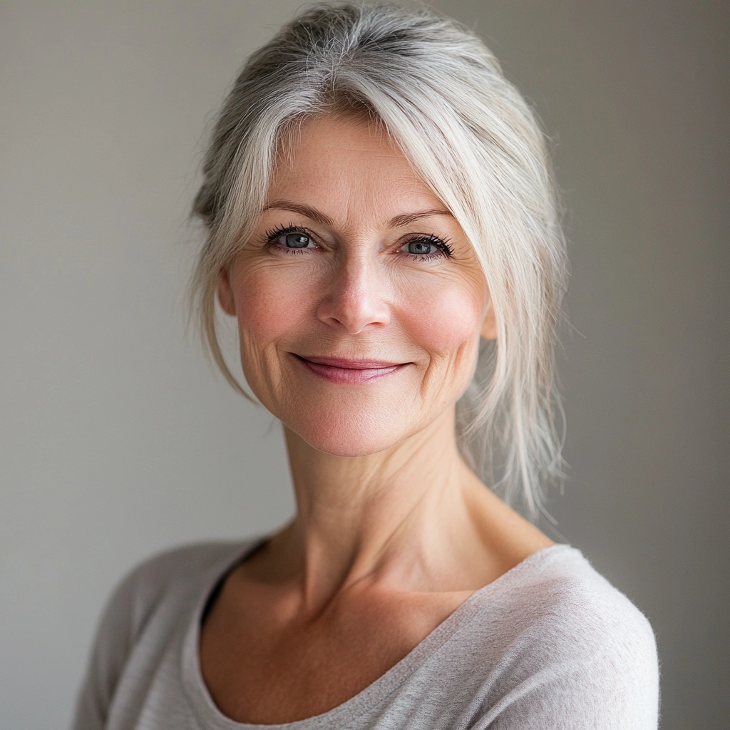 Тренер Марія Петренко спеціалізується на йозі для літніх людей